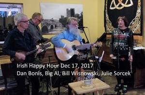 Irish Happy Hour with host Bill Wisnowski at the Abbey with special guests Jeff Smith and Emma Yahn