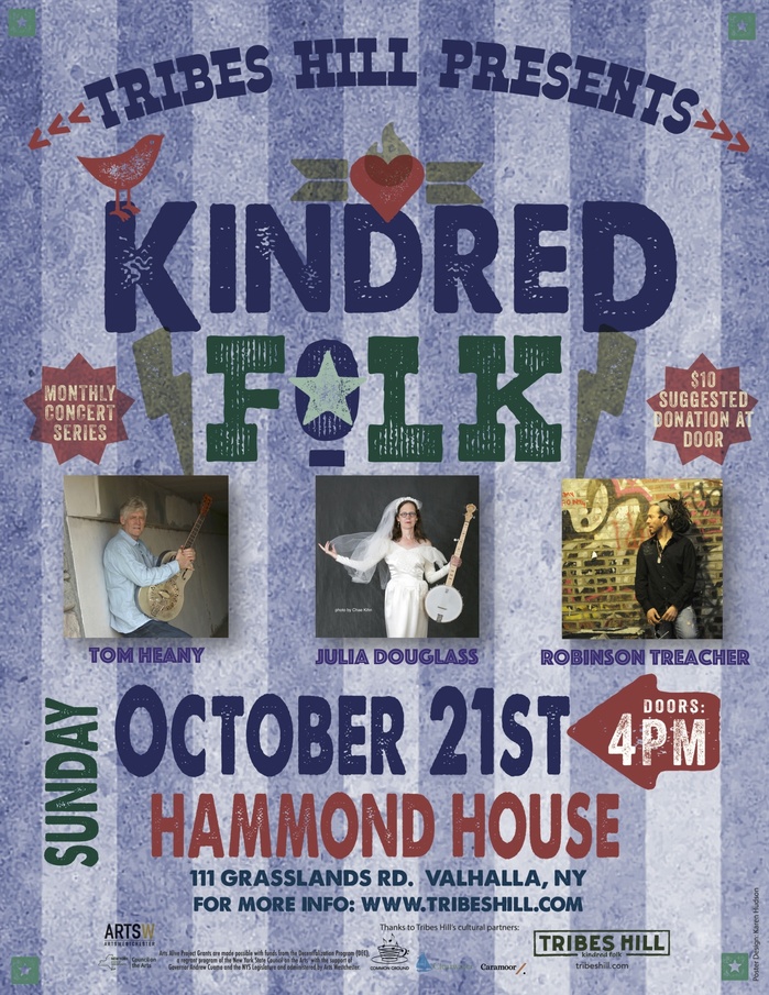 Tribes Hill Presents Kindred Folk at Hammond House  Sunday October 21st nbspLIMITED SEATING FOR THIS INDOOR EVENT 