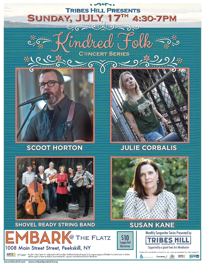 Tribes Hill Presents Kindred Folk at Embark  Sunday July 17th
