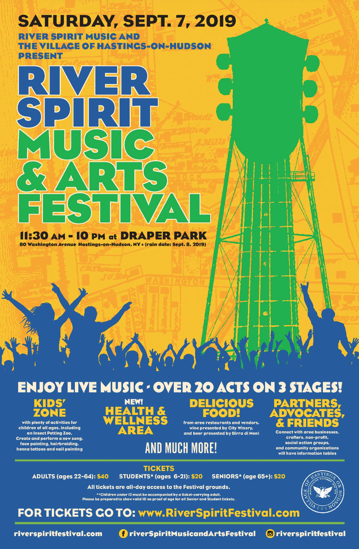 The River Spirit Music amp Arts Festival  Saturday September 7
